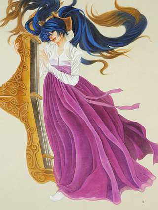 Illustration for article titled League of Legends Turned into Beautiful Korean Art